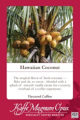 Hawaiian Coconut Flavored Coffee